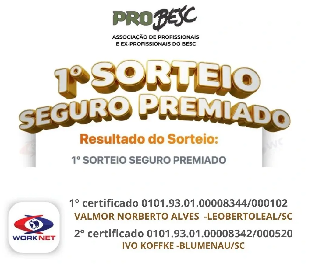 1 sorteio premiado worknet